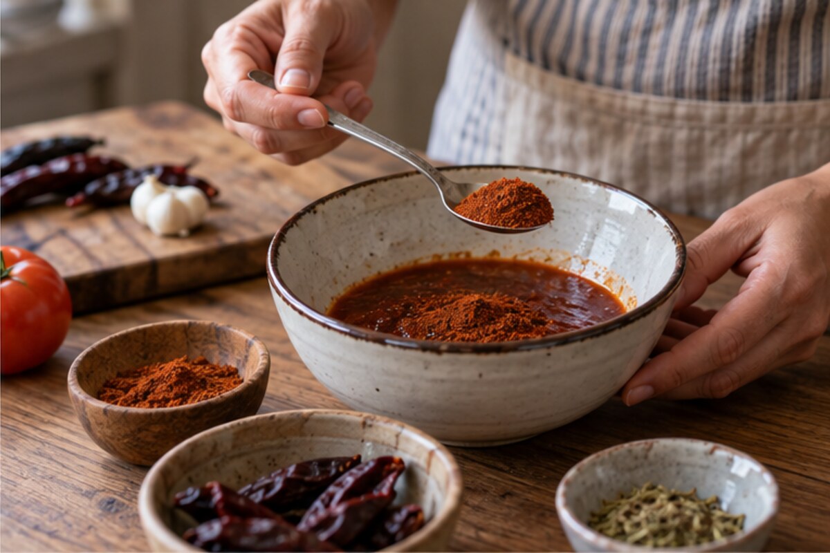 Fotografía culinaria: El plato pequeño y el frasco grande