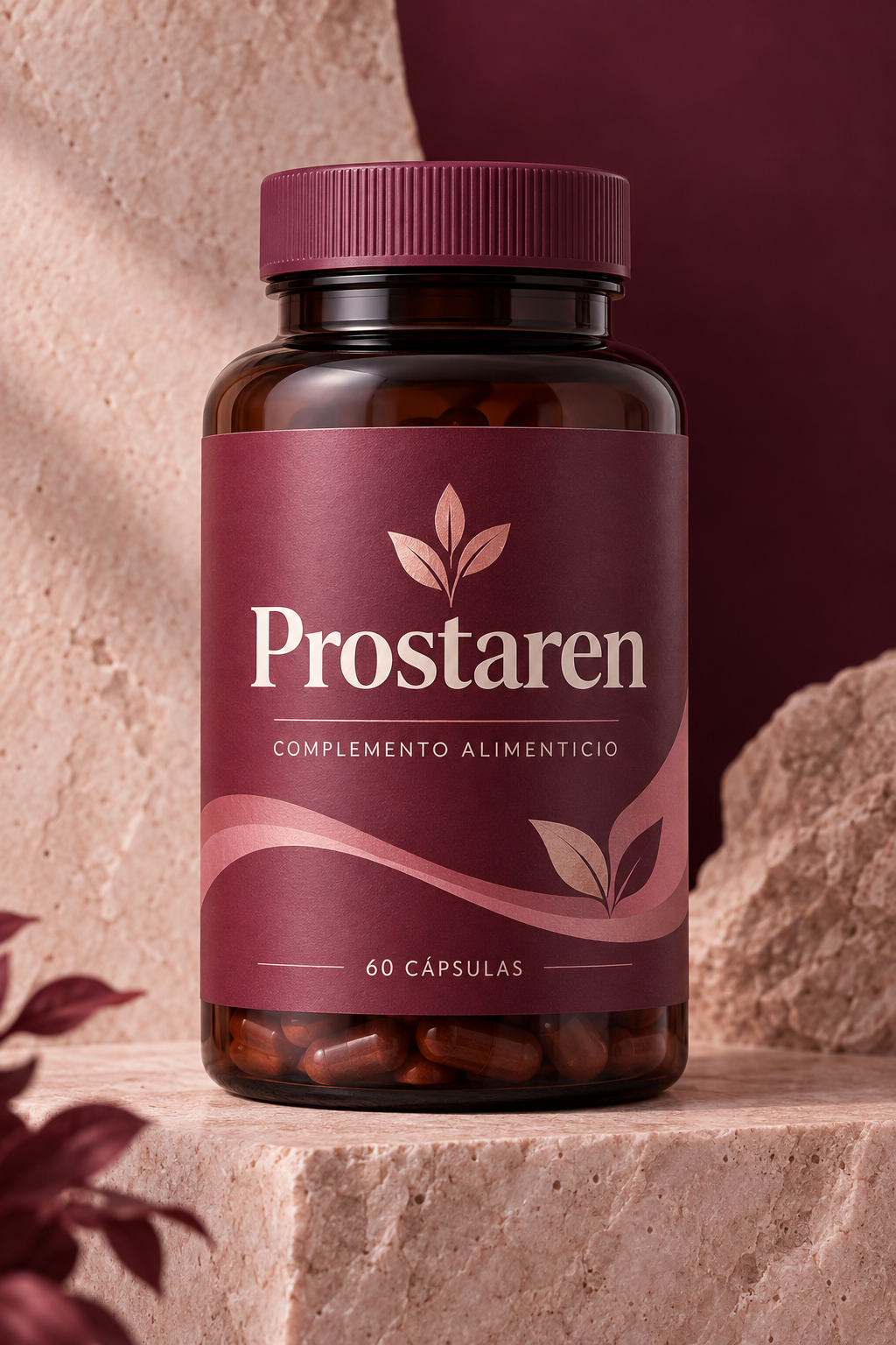 Frasco Prostaren, fórmula botánica de 60 cápsulas
